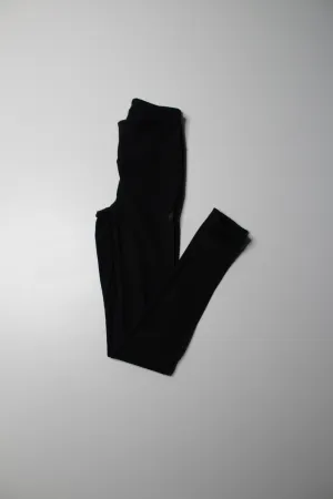 Lululemon black ‘smooth stride’ tights, size 2 (28”) (Full-On Luxtreme)