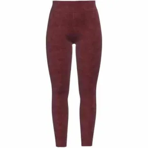 LUXE Leggings - Solid Merlot Red Faux Leather