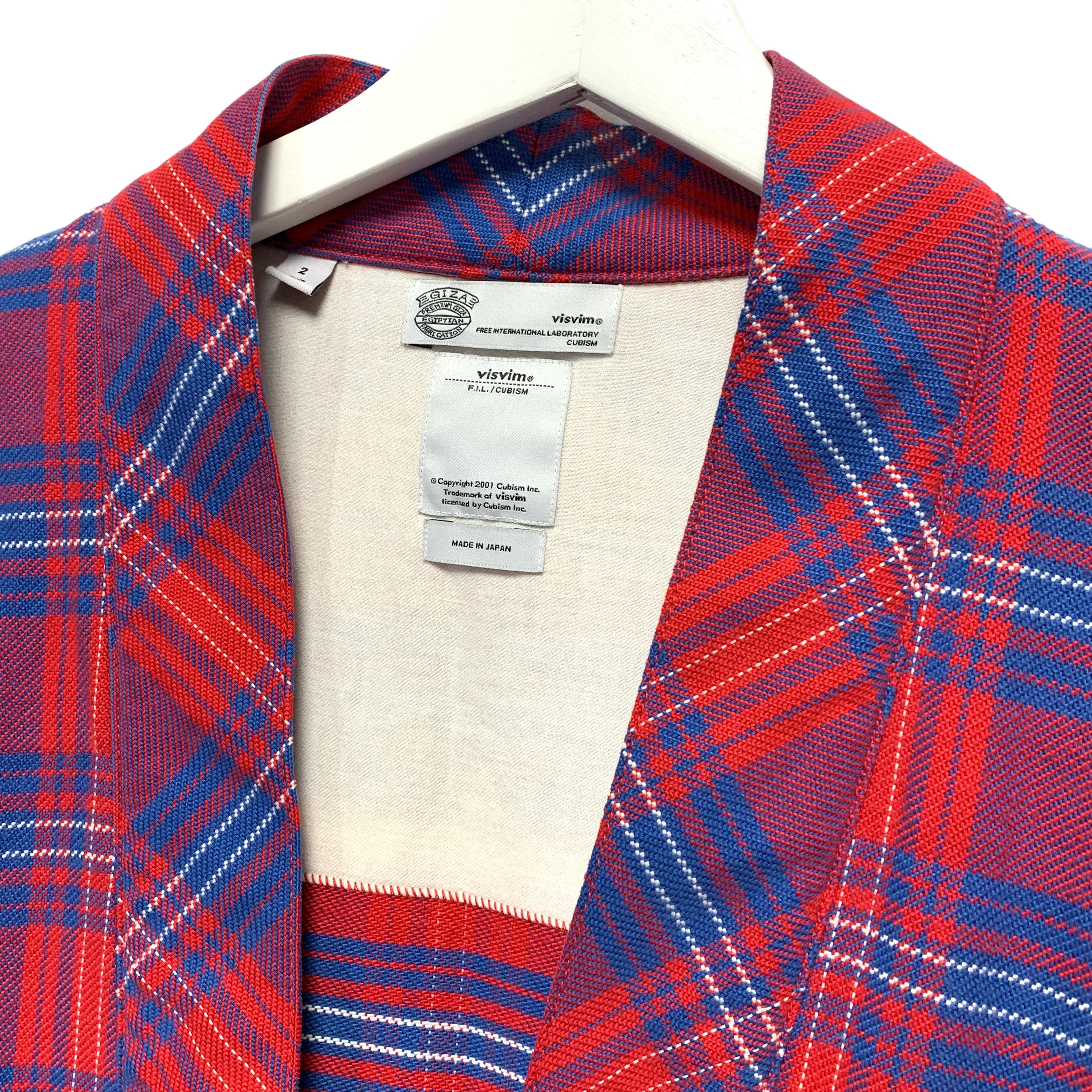 [M] Visvim 11AW Lhamo Shirt Giza Flannel Check