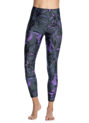 Maaji Dazeful High Hibiscus Pacific High Rise Leggings