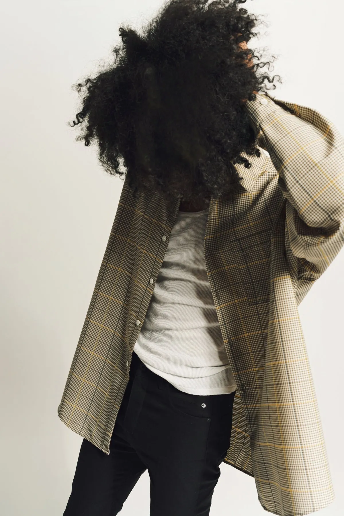 MARNI | CHECKED TECH WOOL SHIRT