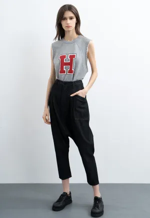Melange Sleeveless Vest