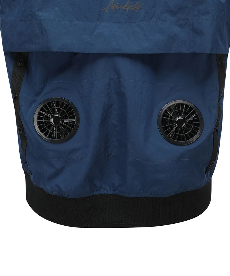 Men High Tech Cooler Vest - Dusty Blue