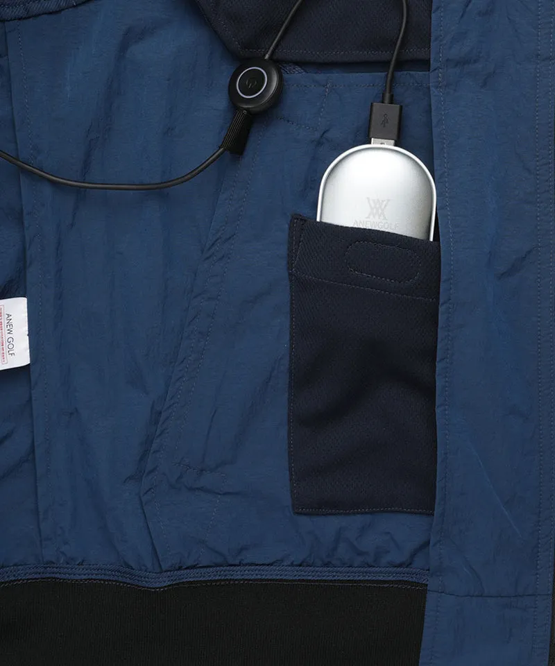 Men High Tech Cooler Vest - Dusty Blue