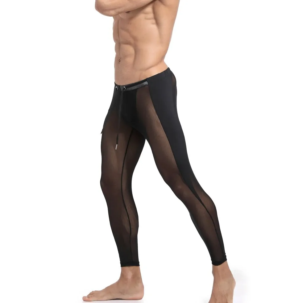 Men's Breathable Mesh Leggings