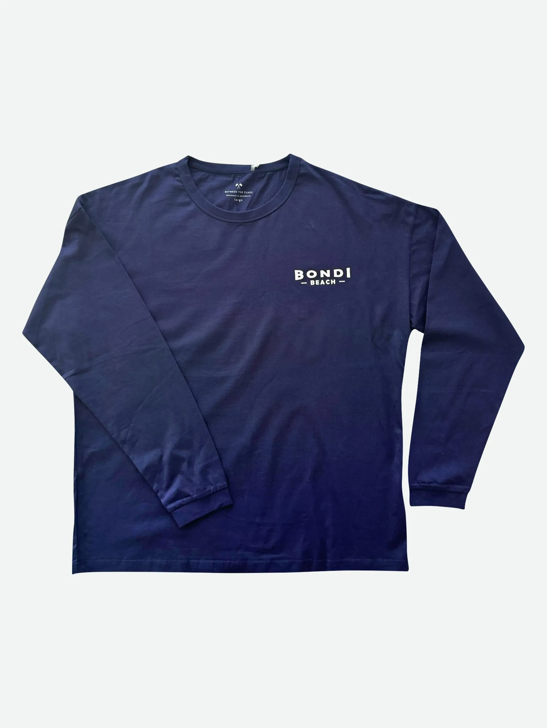 Men's Famous Long Sleeve Tee (Navy)