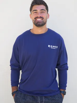Men's Famous Long Sleeve Tee (Navy)