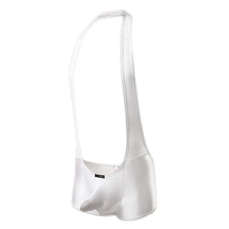 Men's Kinky Backless Bulge Pouch Singlets
