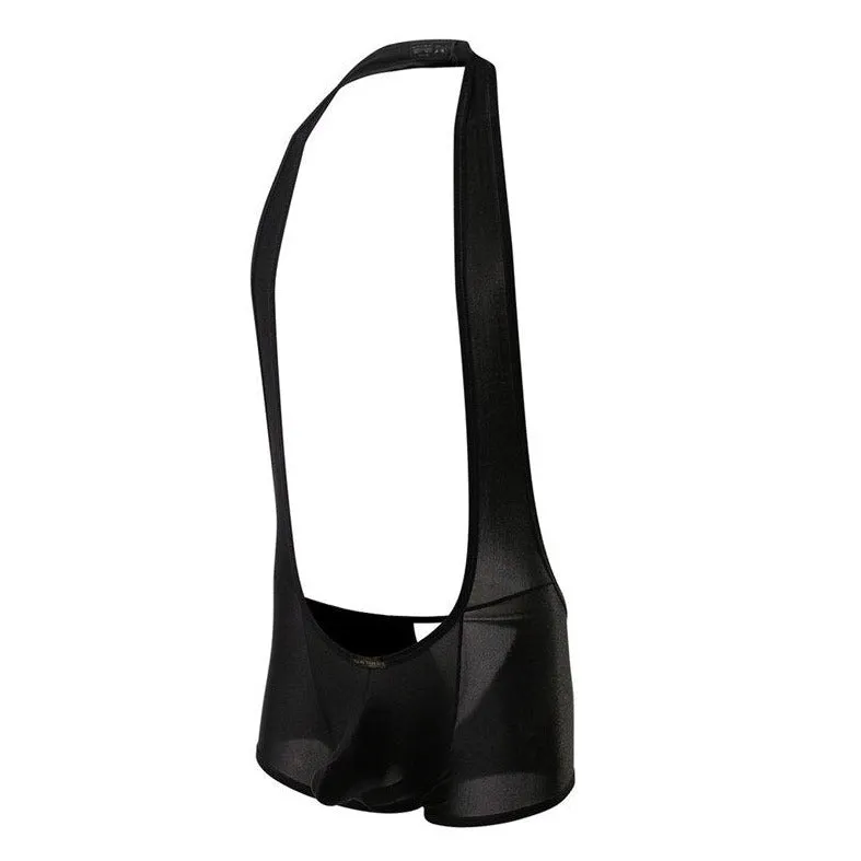 Men's Kinky Backless Bulge Pouch Singlets