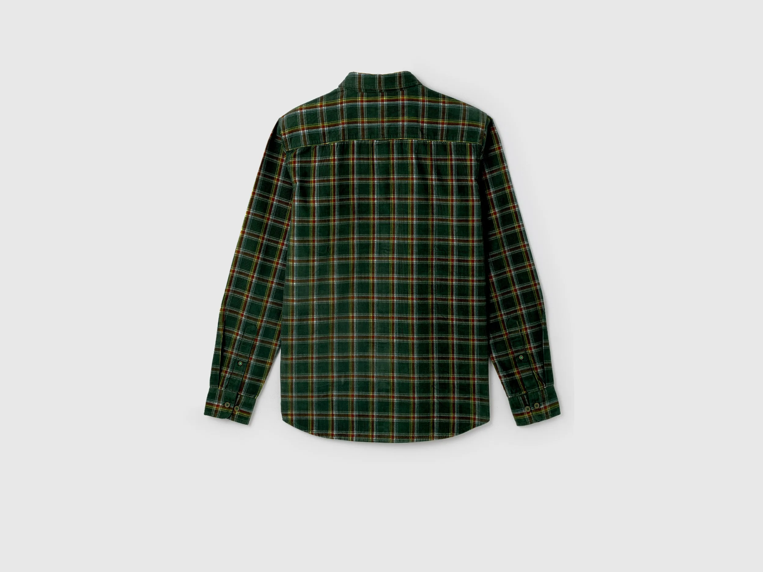 Men's Regular Fit Spread Collar Checked Shirts