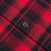 Men's Western Flannel Shirts With Snap Buttons -FLS300-302
