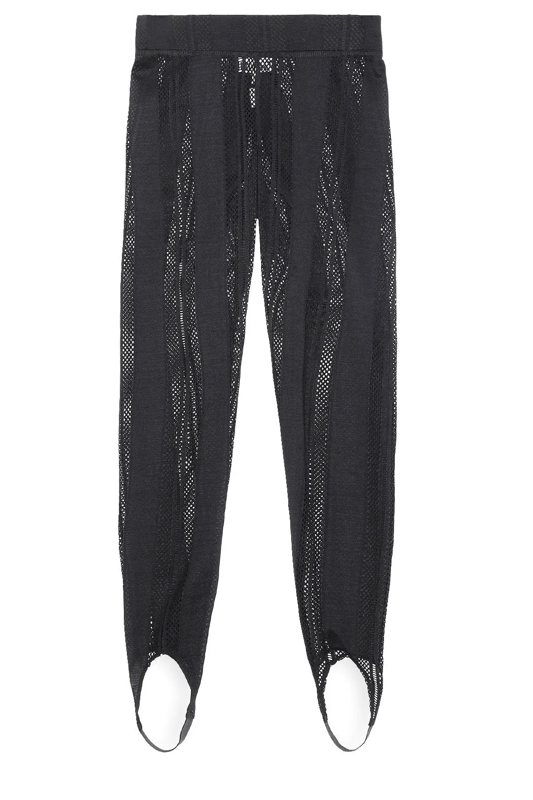 Mesh hálós, talppántos leggings