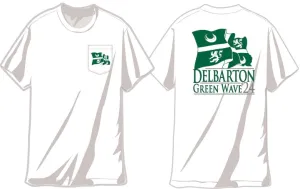 Metro Greek Green Wave '24 S/S Tee - White
