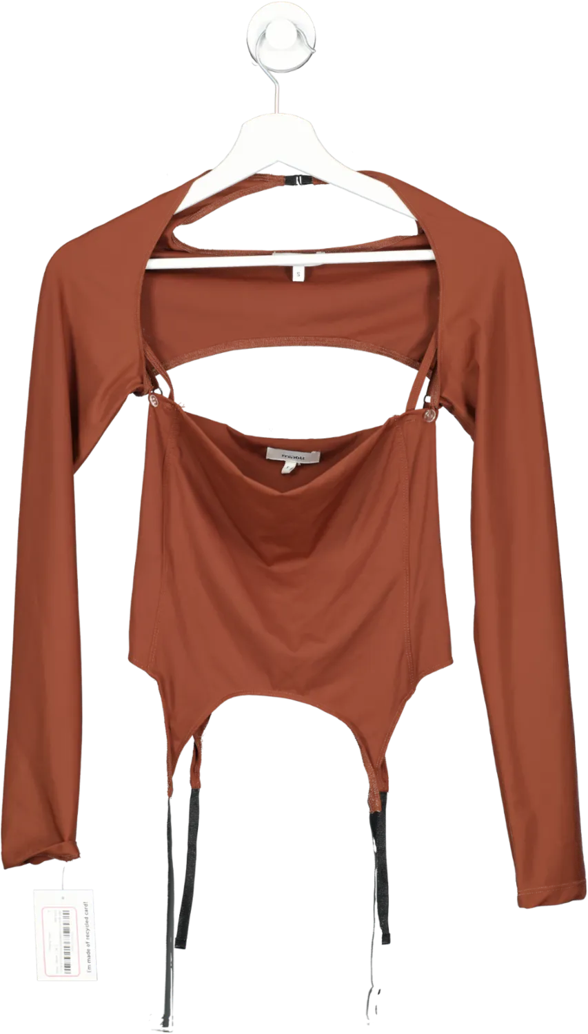 Miaou Brown Phoenix T-shirt UK S