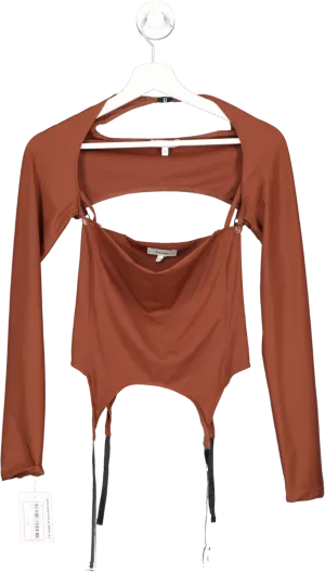 Miaou Brown Phoenix T-shirt UK S
