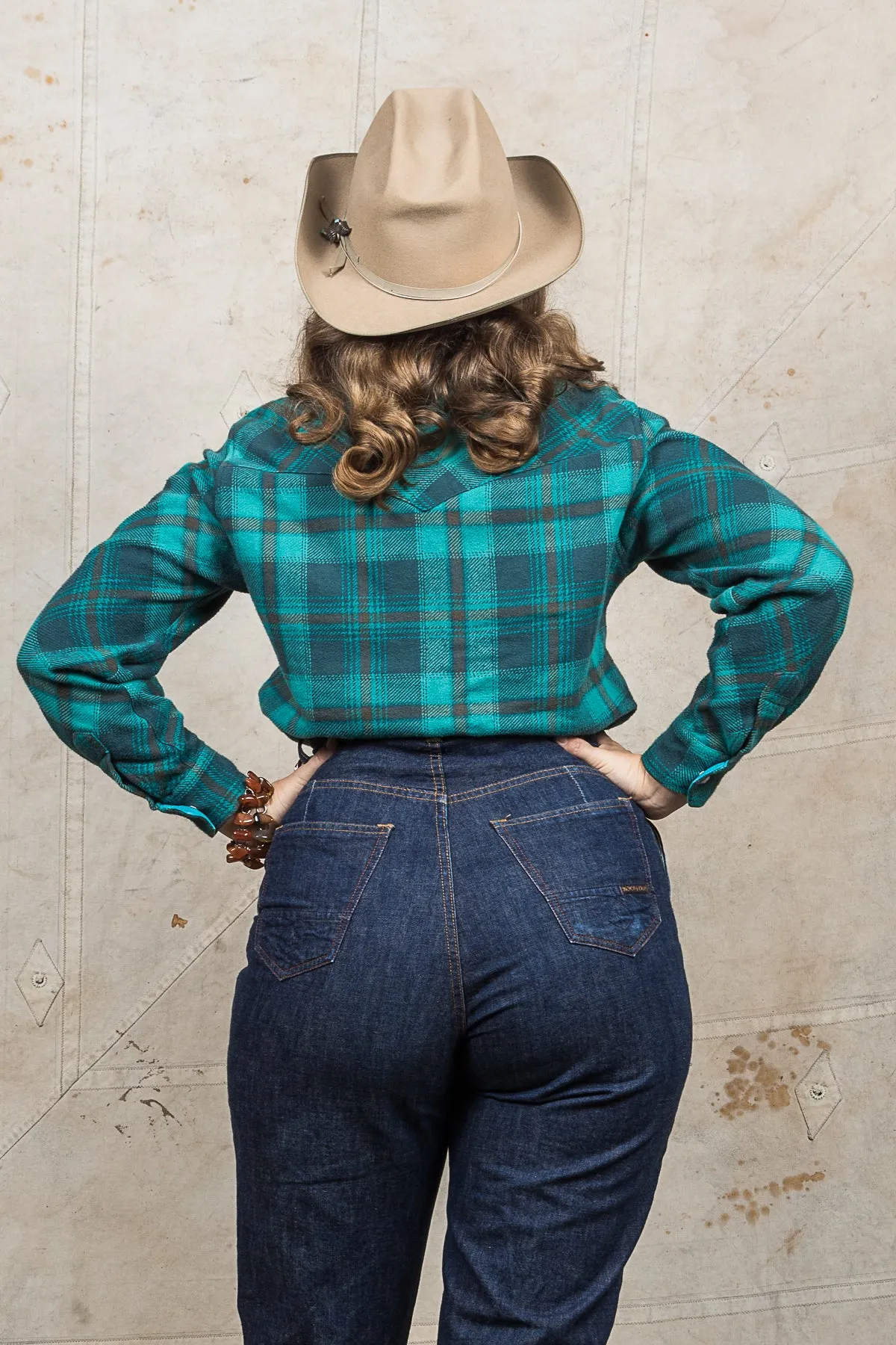 Miriam Parkman x Indigofera Cliffs & Moss Flannel Shirt