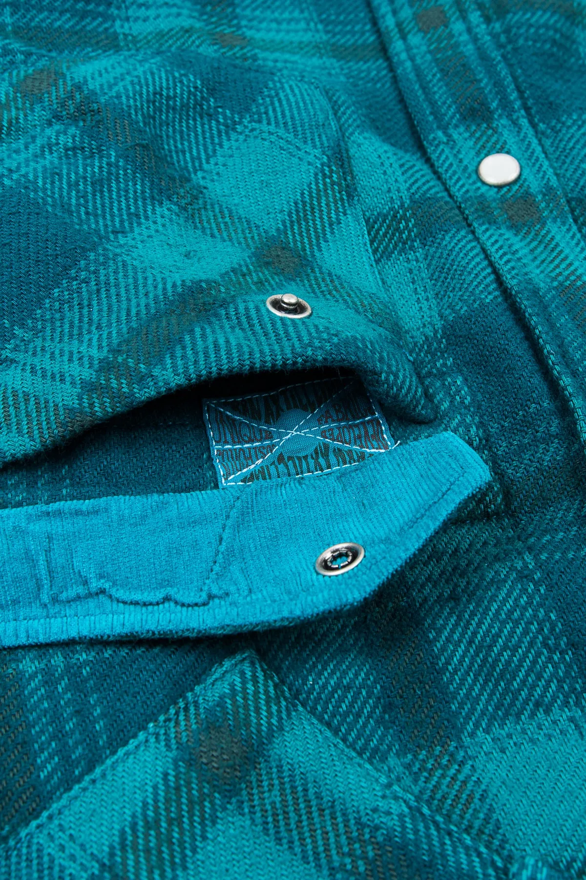 Miriam Parkman x Indigofera Cliffs & Moss Flannel Shirt