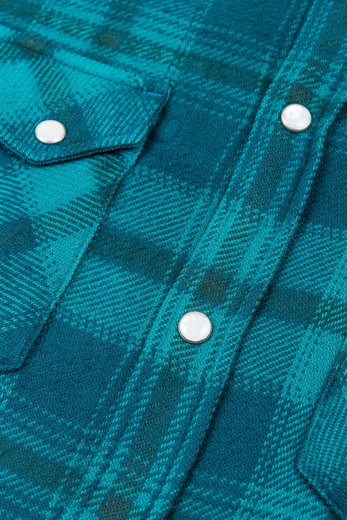 Miriam Parkman x Indigofera Cliffs & Moss Flannel Shirt
