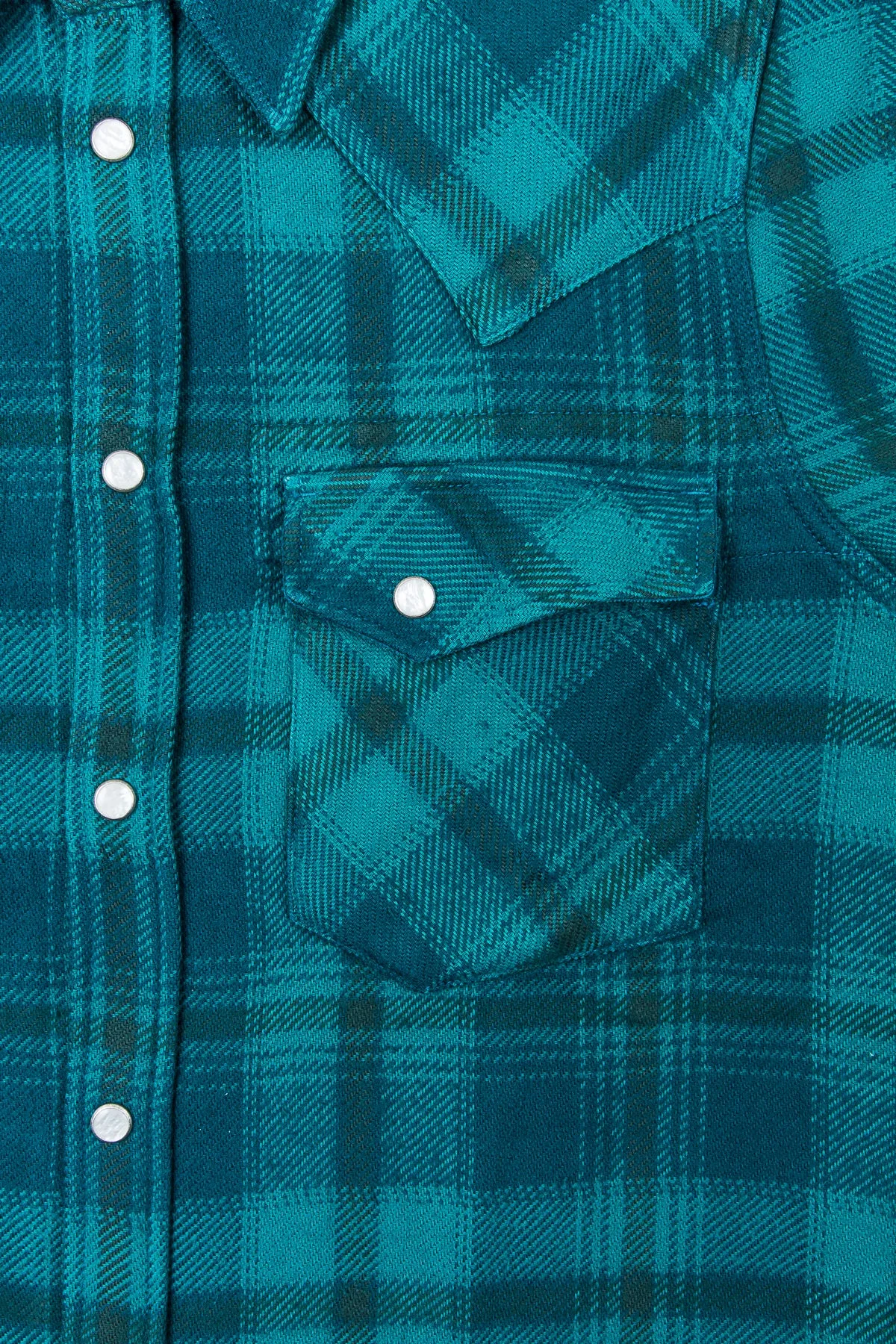 Miriam Parkman x Indigofera Cliffs & Moss Flannel Shirt