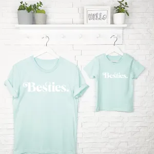 Mother And Child Besties T Shirt Set