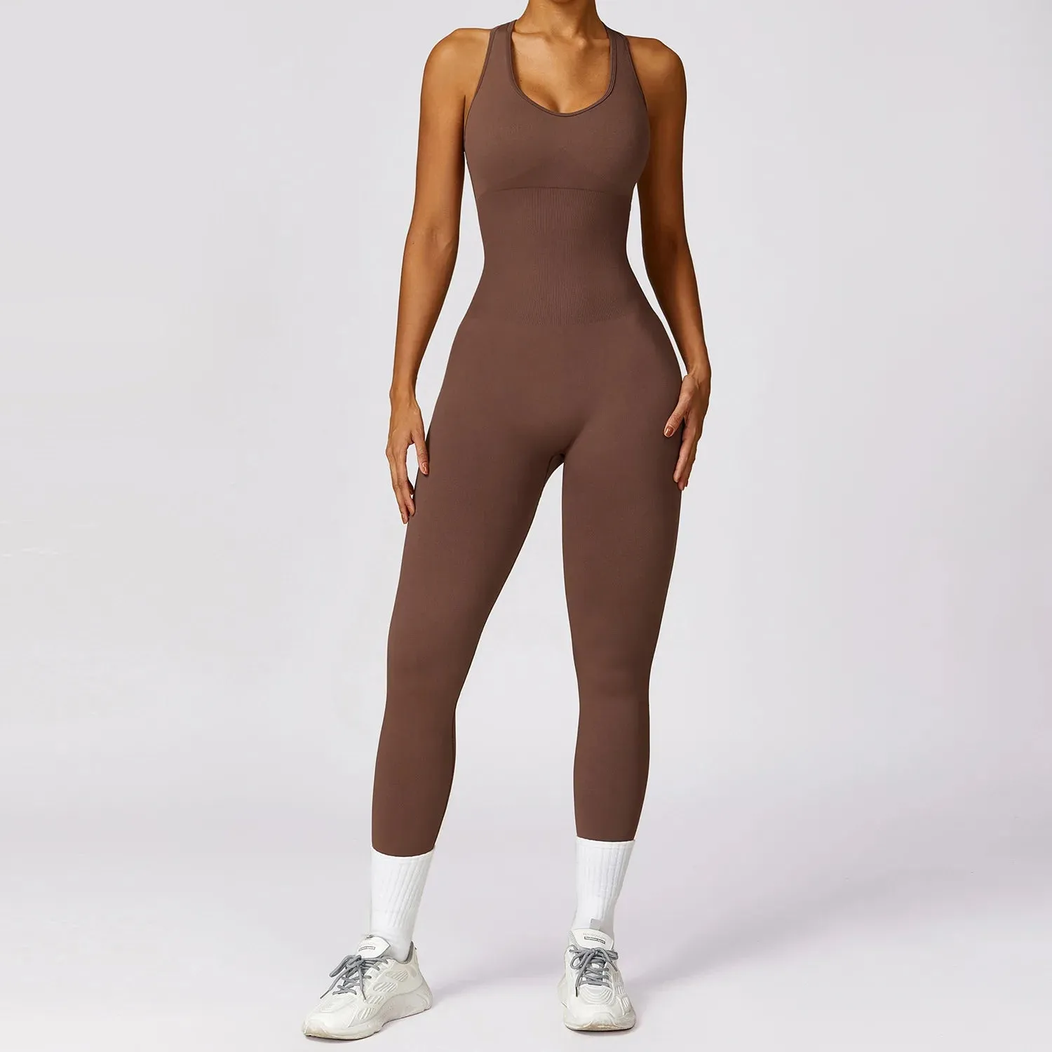 Naked Feeling Gym Suit Women Backless Yoga Suit Sportswear Set Women Sports Jumpsuit Female Workout Bodysuits Fitness Rompers