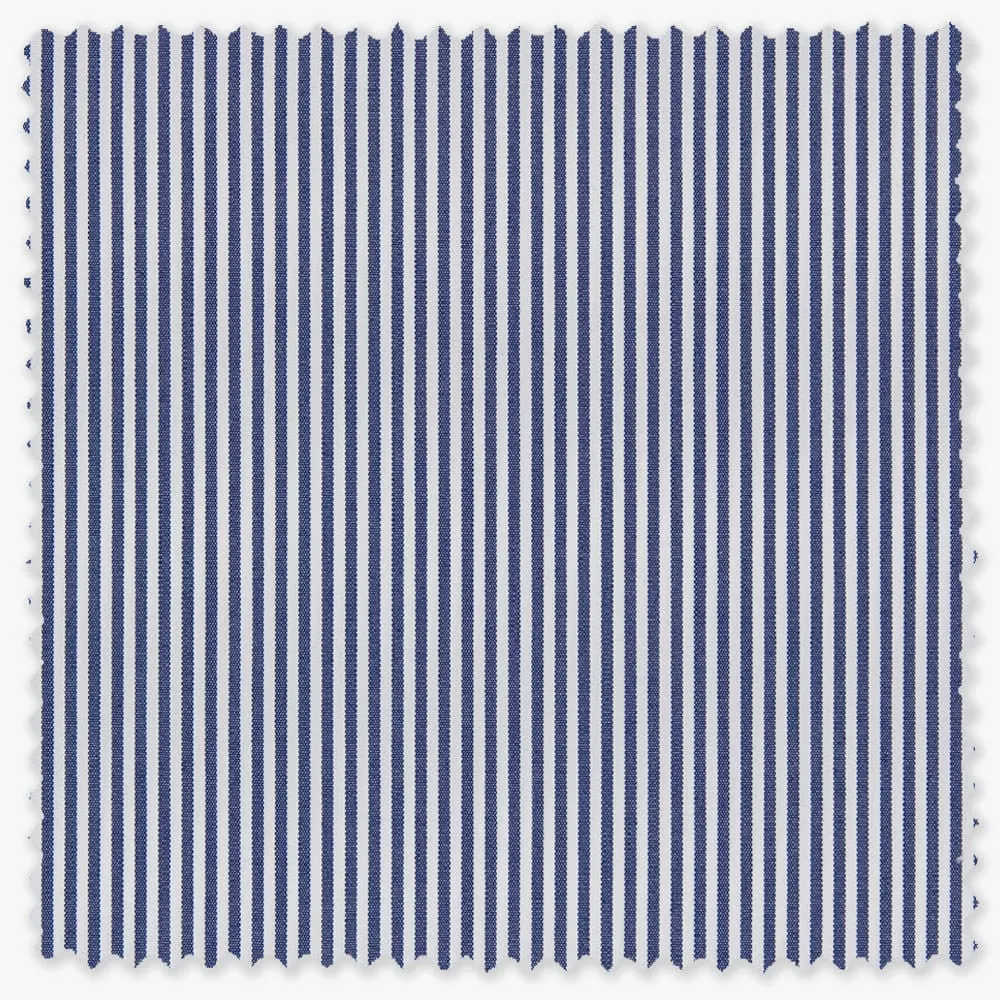 Navy Bengal Stripe