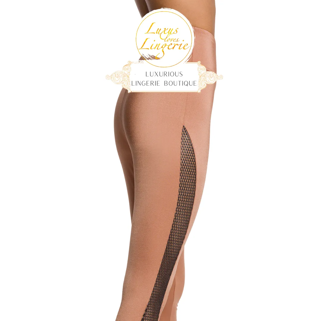 NET OVERLAY LEGGINGS