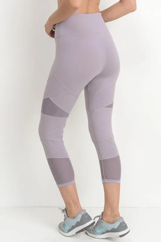 'Ninja Warrior' Leggings - Lavender