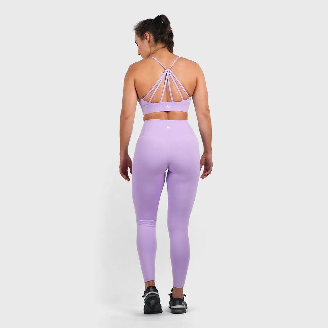 Northern Spirit - GALAXY WOMEN'S HIGH WAISTED TIGHT 27" - ORCHID BLOOM