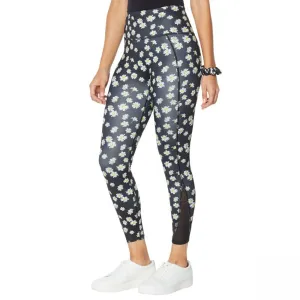 NWT WVVY Women's Power Seamed 7/8 Legging With Scrunchie. 698670 Small Large