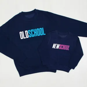 Old School New School Father And Son Sweatshirts