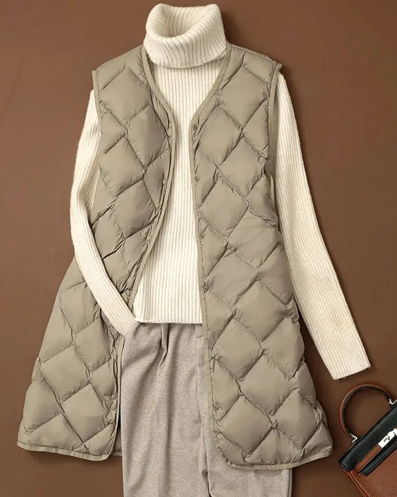 Oversized Puffer Vest