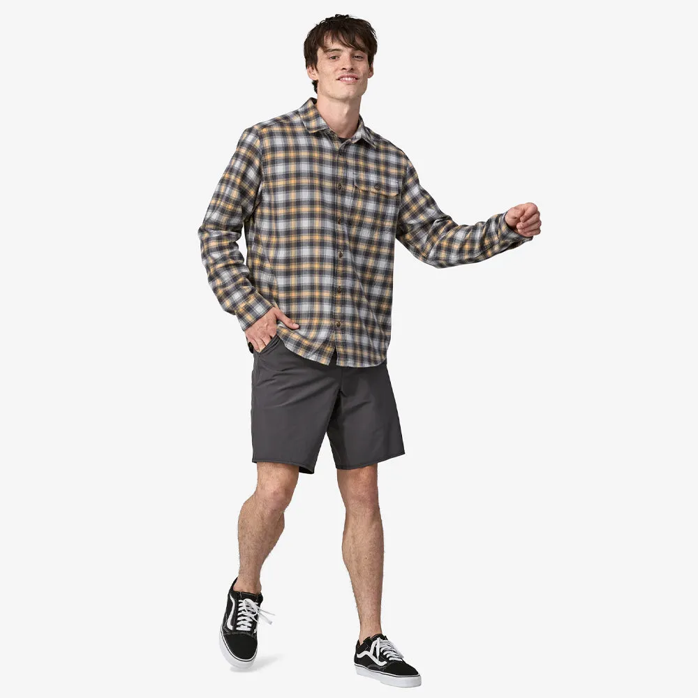 Patagonia LW Fjord Flannel LS Shirt - Beach Day: Sandy Melon