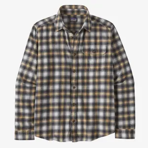 Patagonia LW Fjord Flannel LS Shirt - Beach Day: Sandy Melon