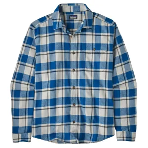Patagonia LW Fjord Flannel LS Shirt - Captain: Endless Blue