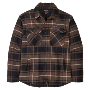 Patagonia Men's Lightweight Insulated Fjord Flannel Shirt - Outdoor/Molasses Brown