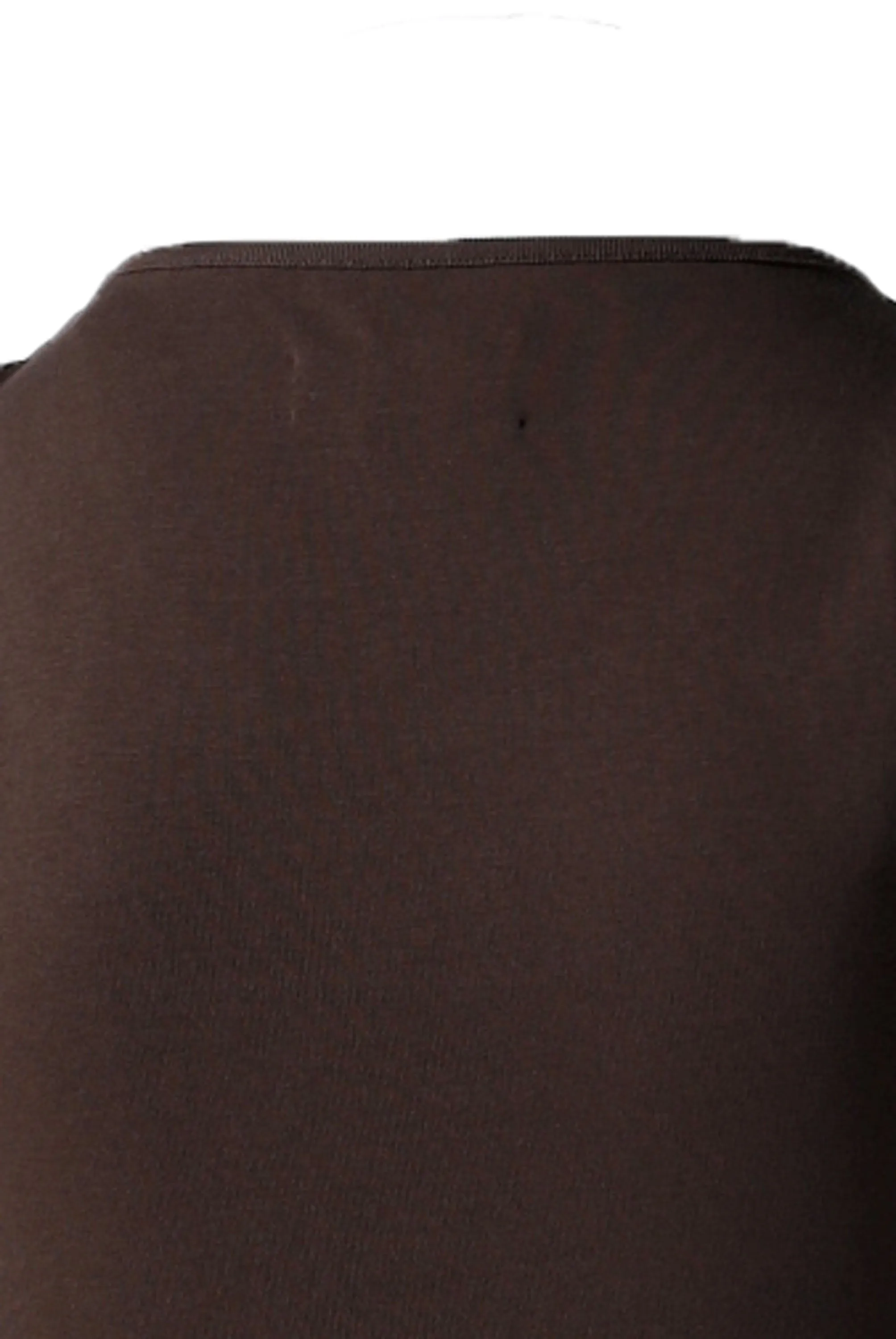 PATCHWORK VEST / DARK BROWN
