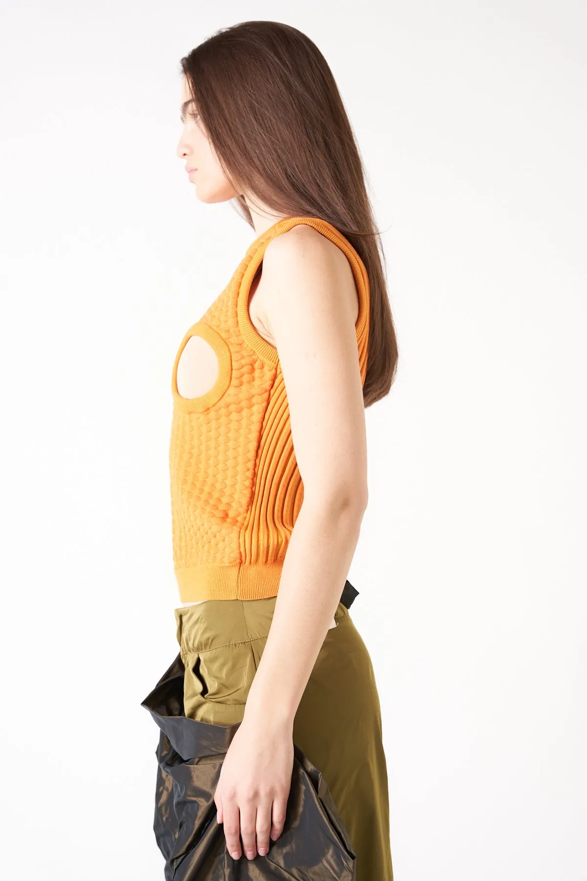 PAULA CANOVAS DEL VAS | KNIT BUBBLE VEST