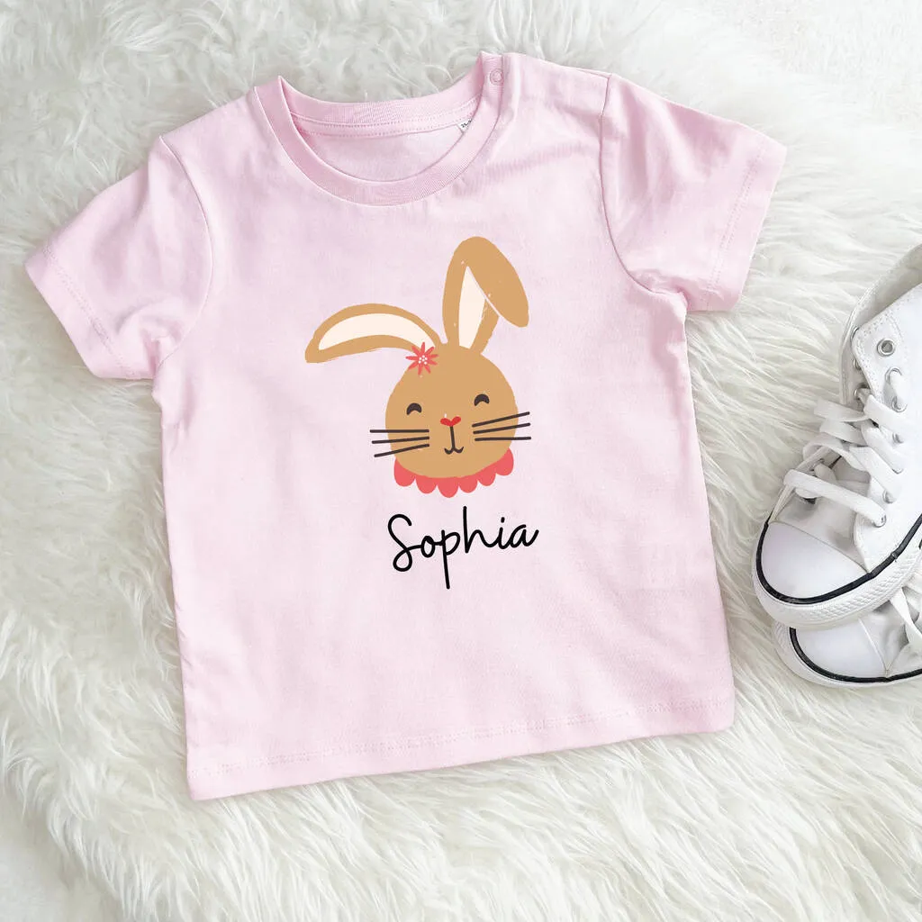 Personalised Easter Bunny T Shirt