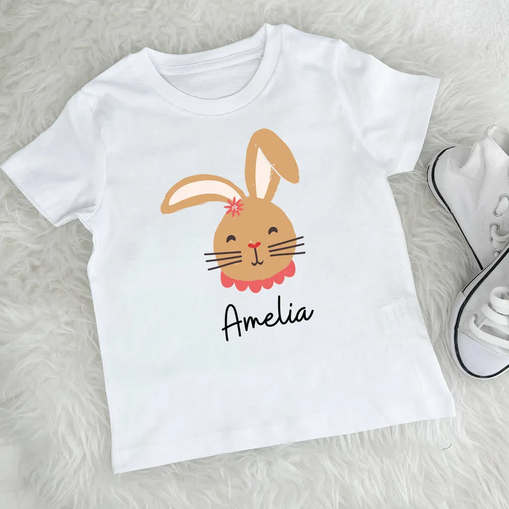 Personalised Easter Bunny T Shirt