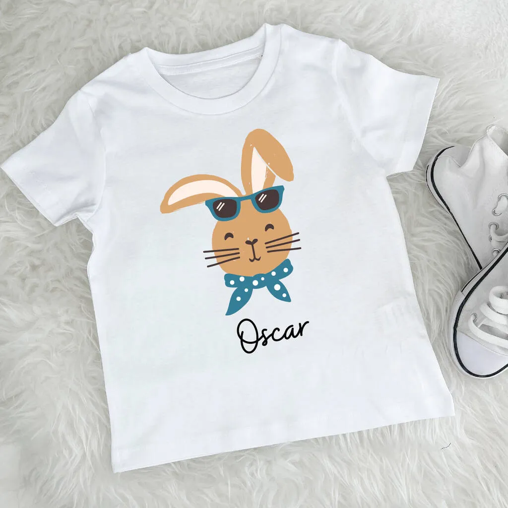 Personalised Easter Bunny T Shirt