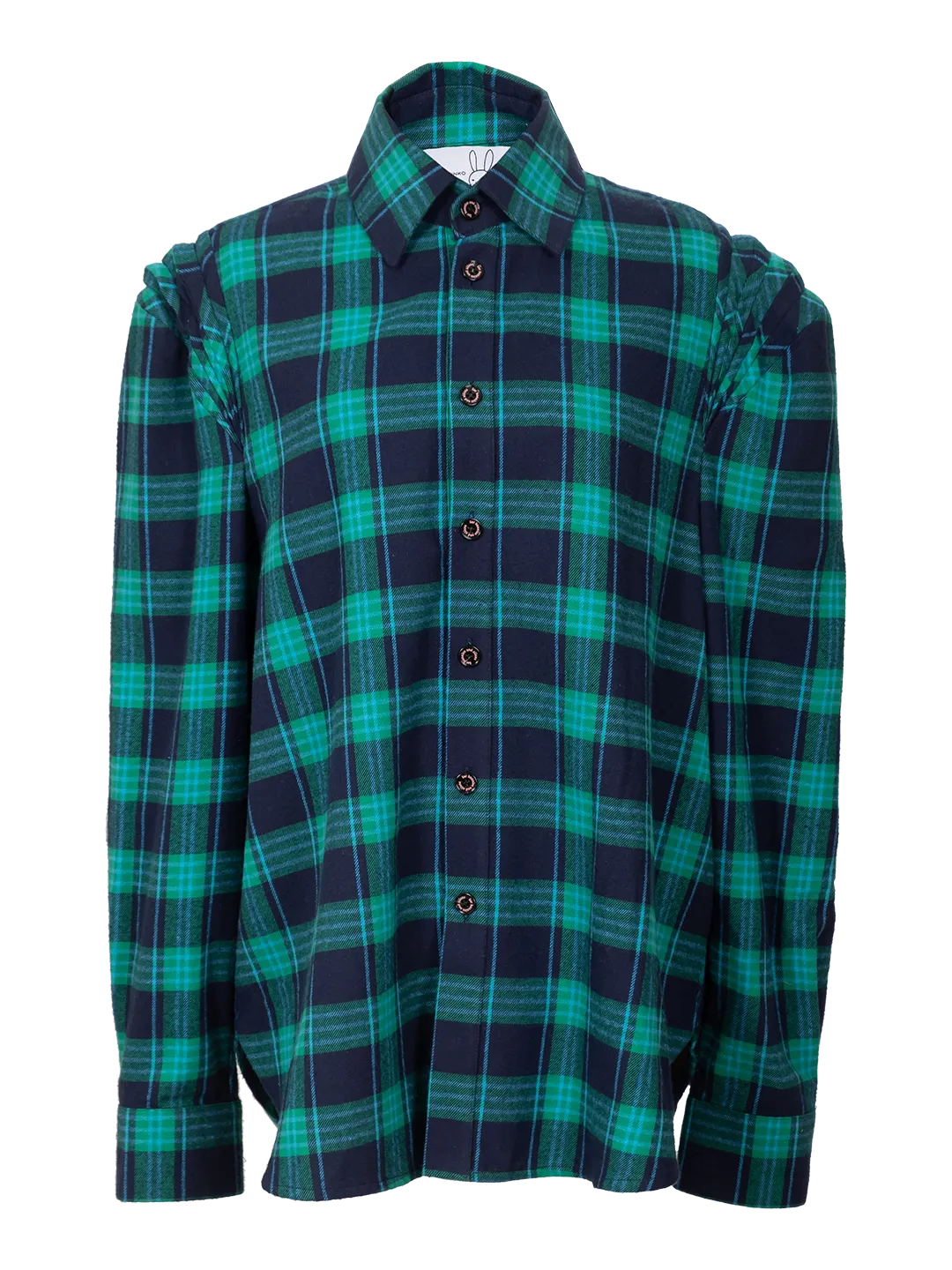 Pleated Shoulders Shirt