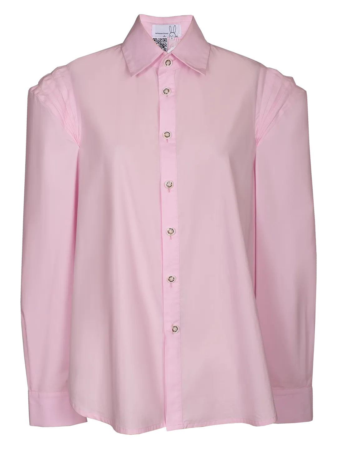 Pleated Shoulders Shirt