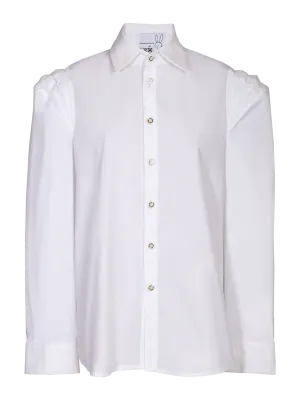 Pleated Shoulders Shirt