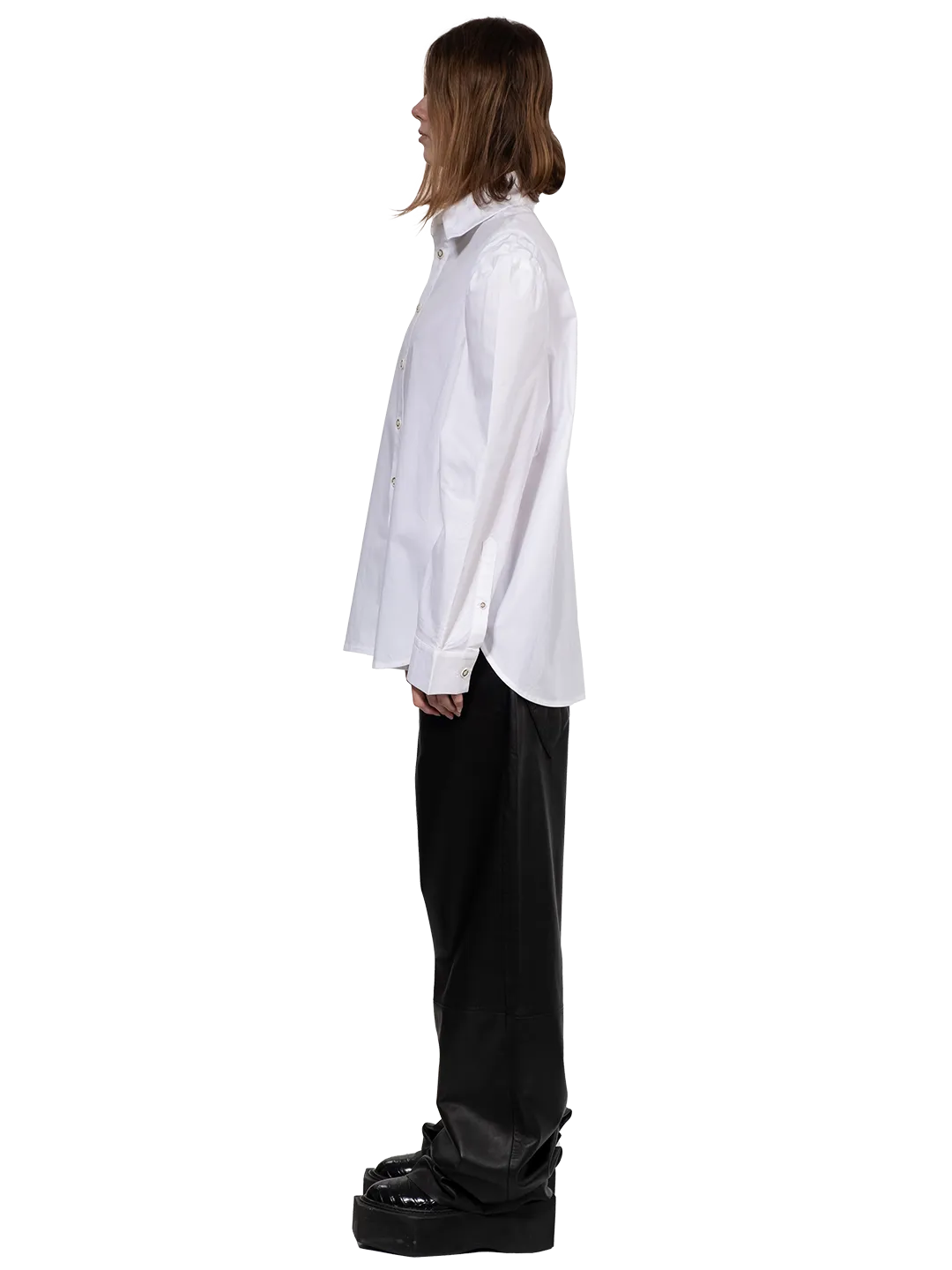 Pleated Shoulders Shirt