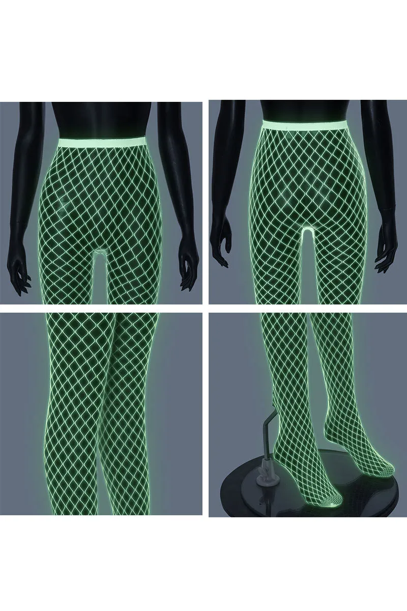 PM0402 Luminous Fishnet Tights