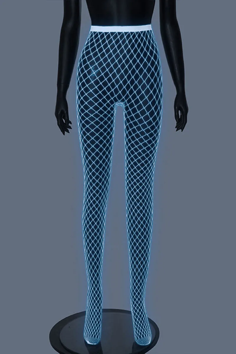PM0402 Luminous Fishnet Tights