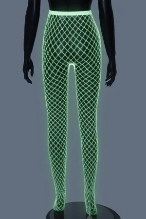 PM0402 Luminous Fishnet Tights