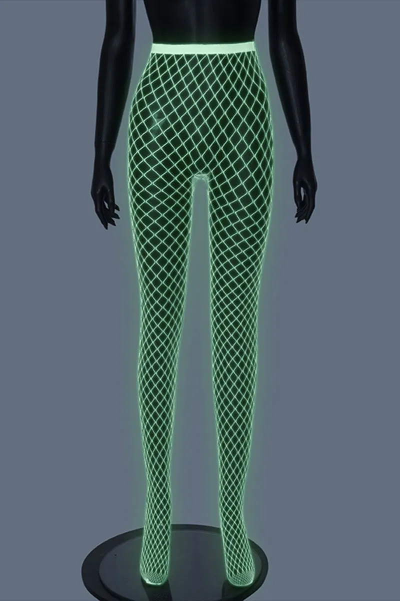 PM0402 Luminous Fishnet Tights