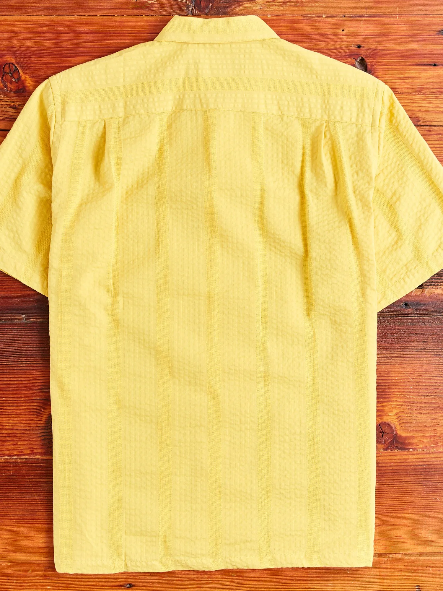 Praia Button-Up Shirt in Sunflower